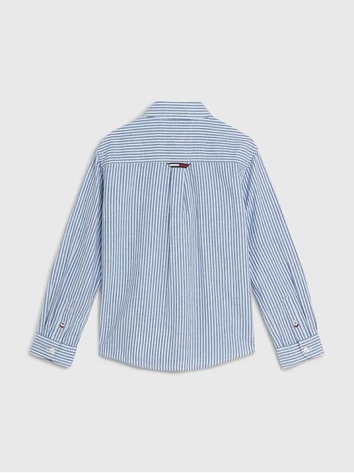 HEMP RELAXED SHIRT L/S TOMMY HILFIGER | KB0KB08142J/0BE